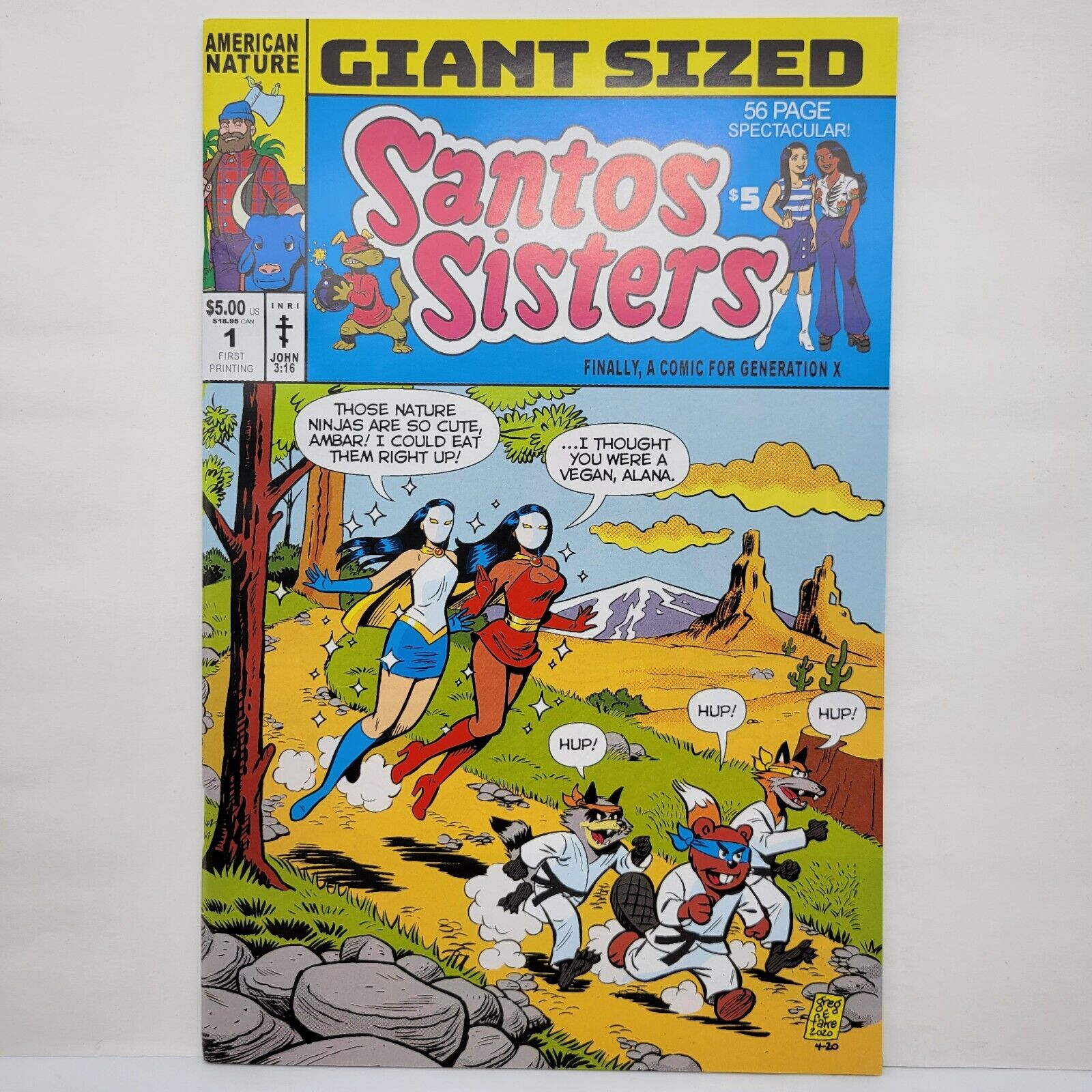Giant Sized Santos Sisters #1 2022  Floating World Comics 1st Print 15489