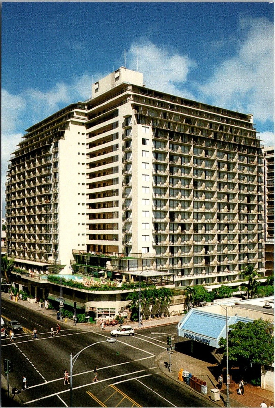 Honolulu Hawaii HI Outrigger West Hotel 2330 Kuhio Avenue Advertisement Postcard