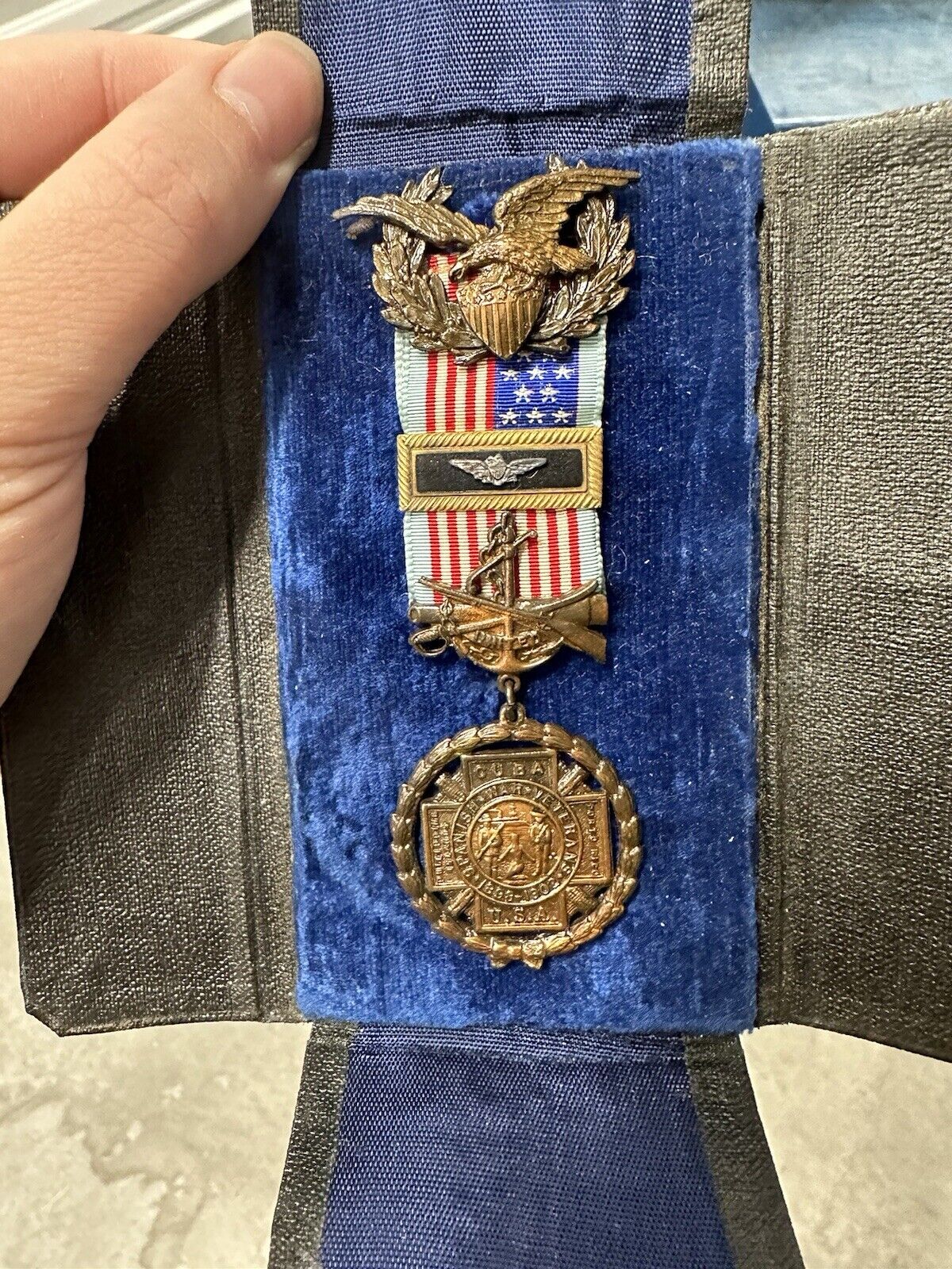 Spanish American War 1898-1902 Commander Veterans Medal