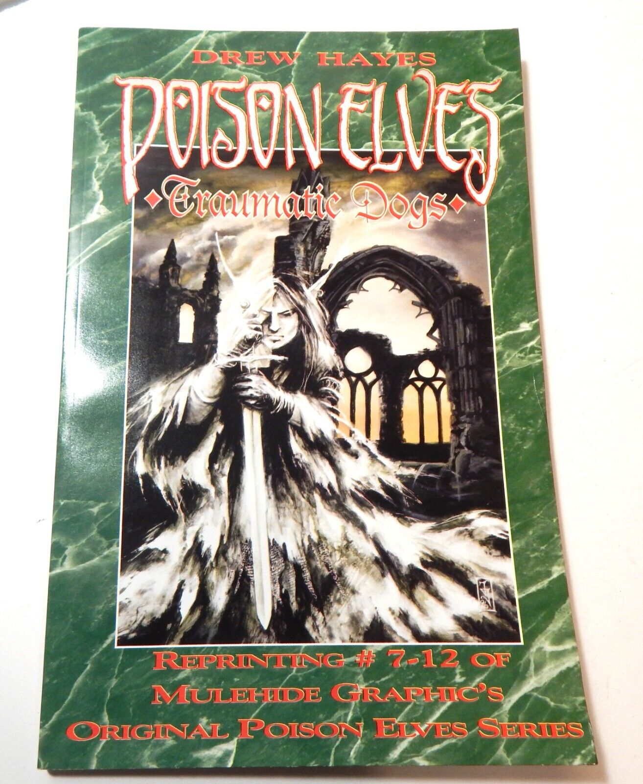 Poison Elves Vol. 2: Traumatic Dogs by Drew Hayes 1996 TPB 2nd Print
