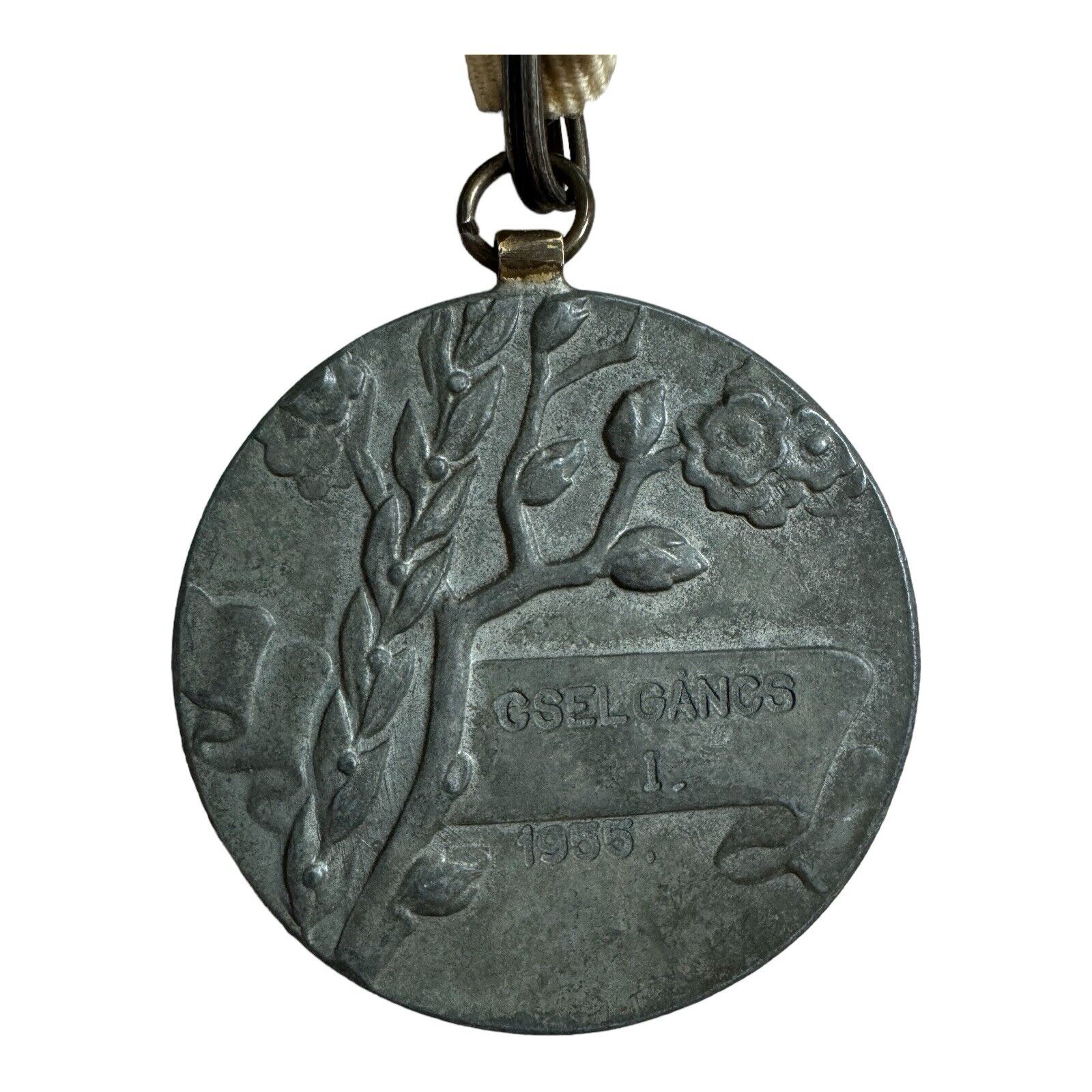 1955 Hungarian Youth Championship Medal - Vintage Sports Award Historical 