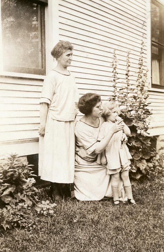 PP141 Vtg Photo THREE GENERATIONS WOMEN c 1920\'s