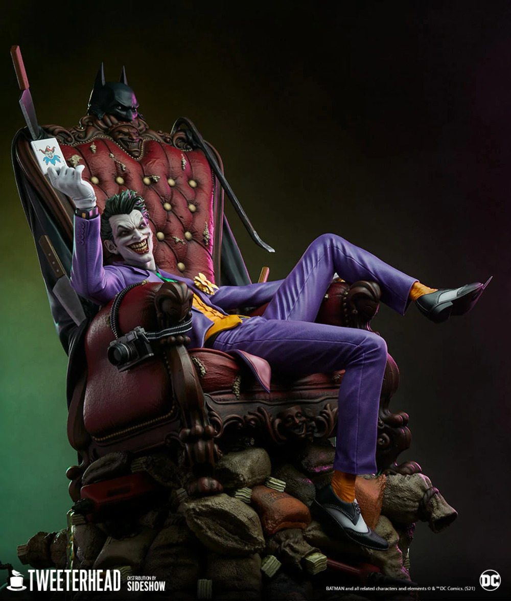 TWEETERHEAD DC The Joker DELUXE Maquette 1:6 Sixth Scale Statue Figure NEW