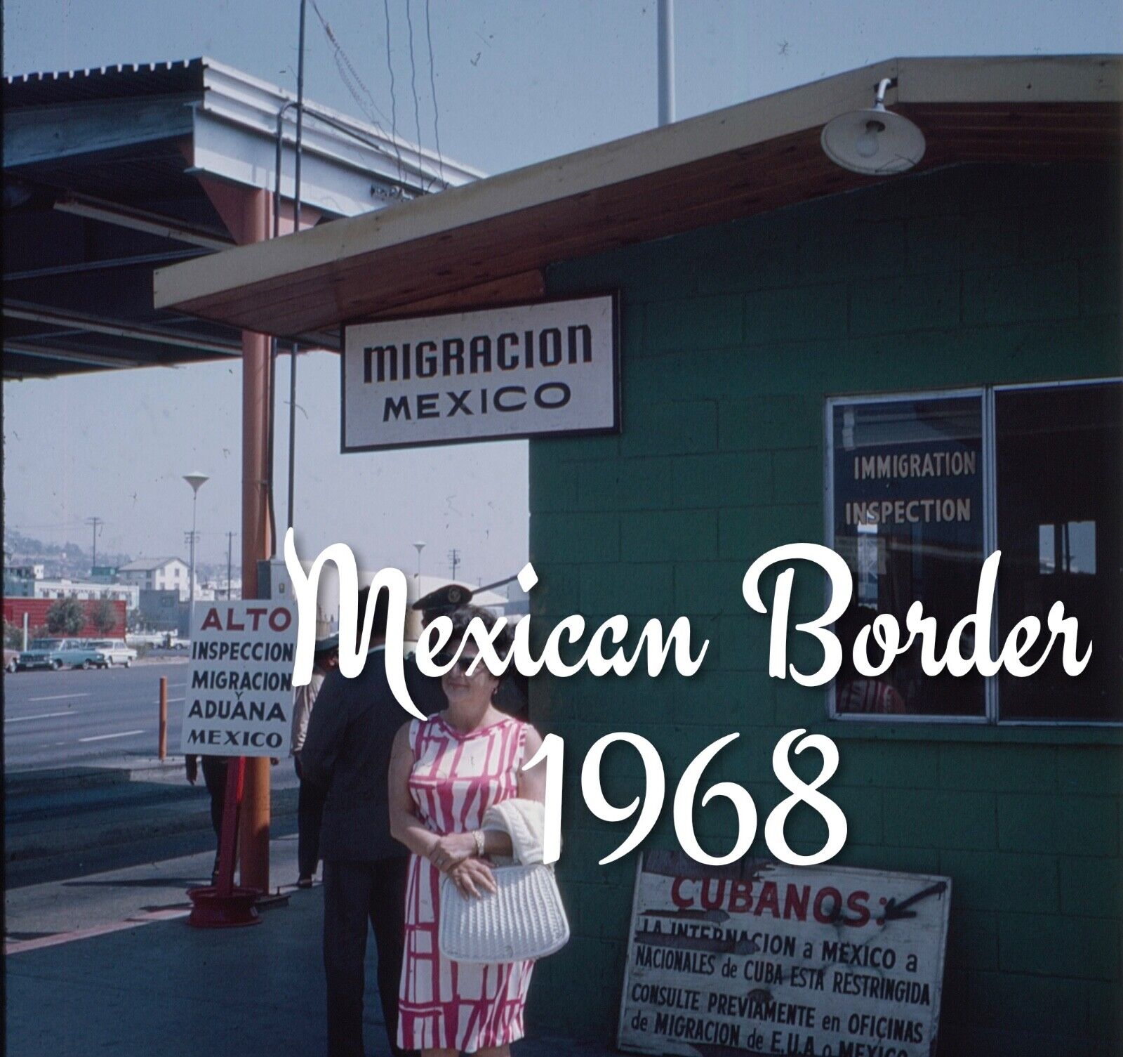 Size 126 Slide Mexican Border - 1968