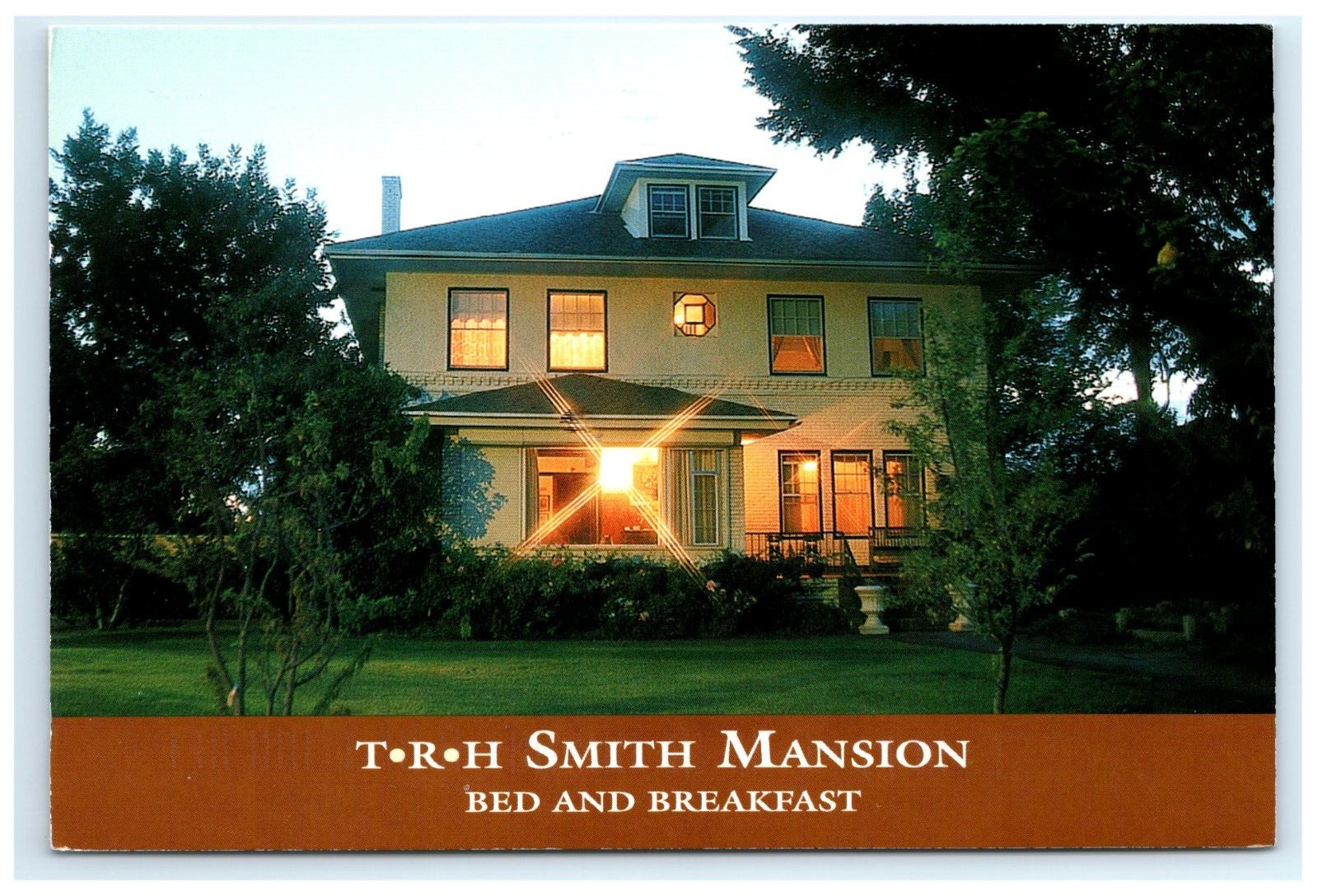 TRH Smith Mansion Bed Breakfast Las Cruces NM Postcard