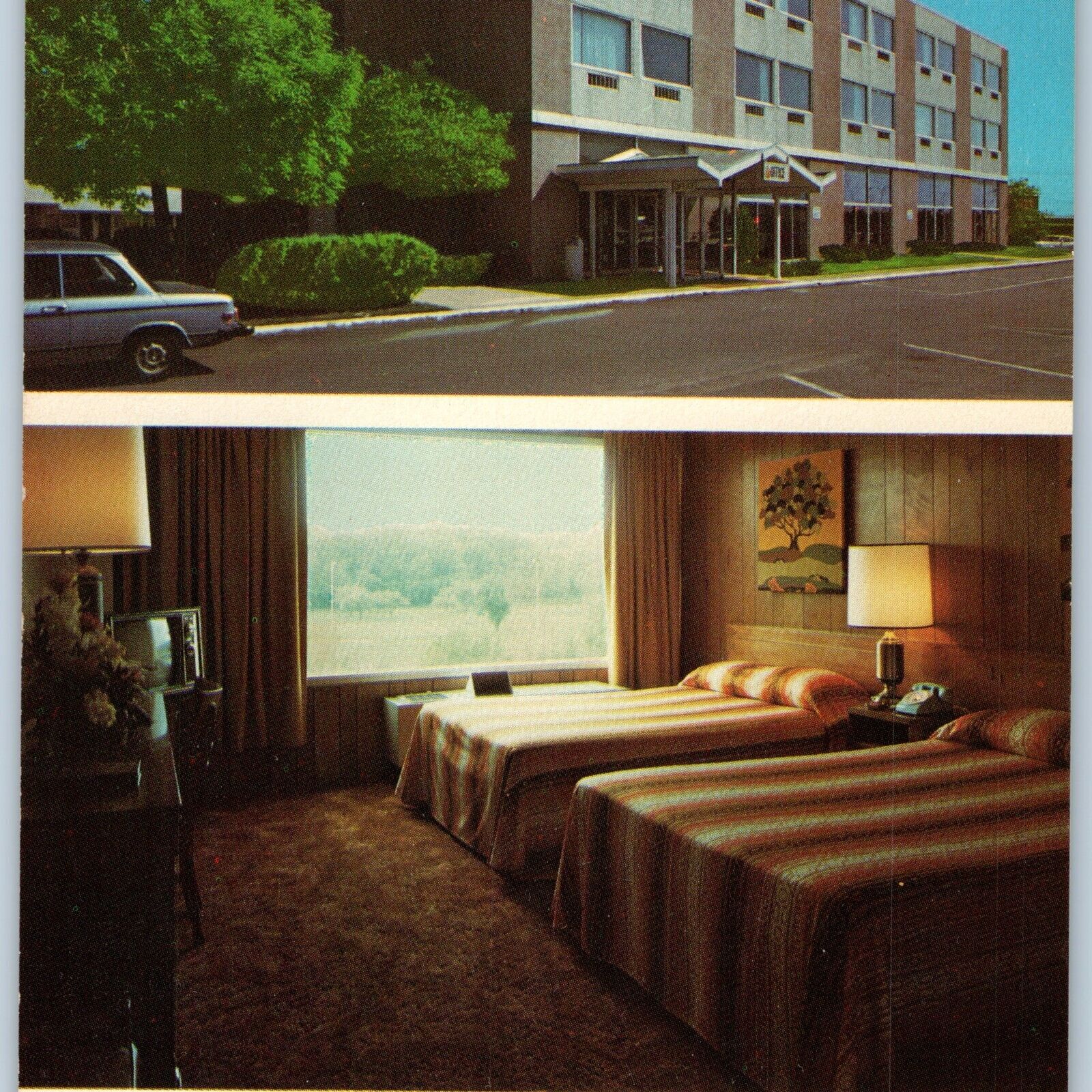 c1970s Cedar Rapids, IA Best Western Inn Town House I-380 Map Oversized 9\