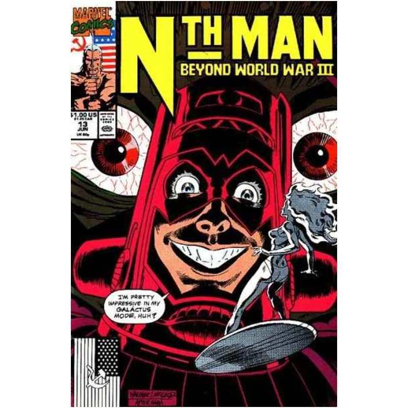Nth Man The Ultimate Ninja #13 in Near Mint minus condition. Marvel comics [y%