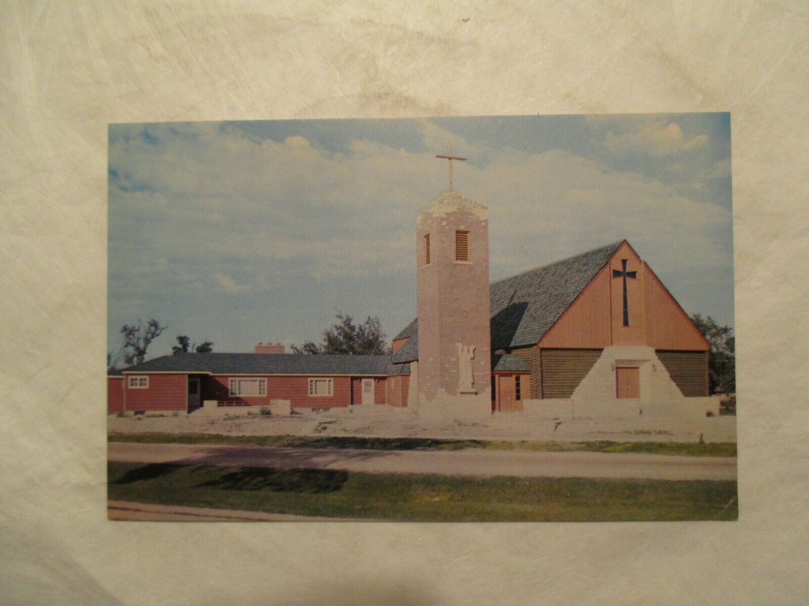 Warroad Minnesota Saint Marys Church Rectory MN Postcard