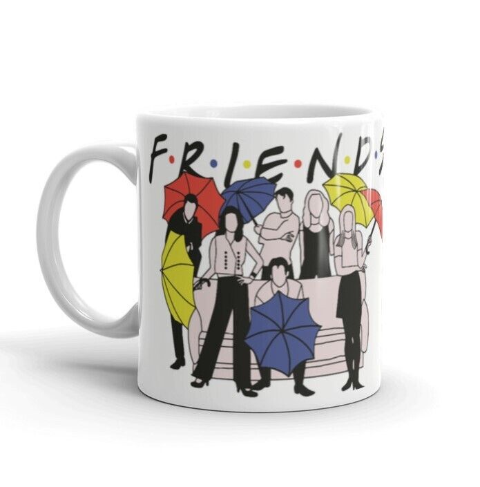 Central Perk Coffee Mug,Friends Coffee Mug, 11 oz F-R-I-E-N-D-S TV Show