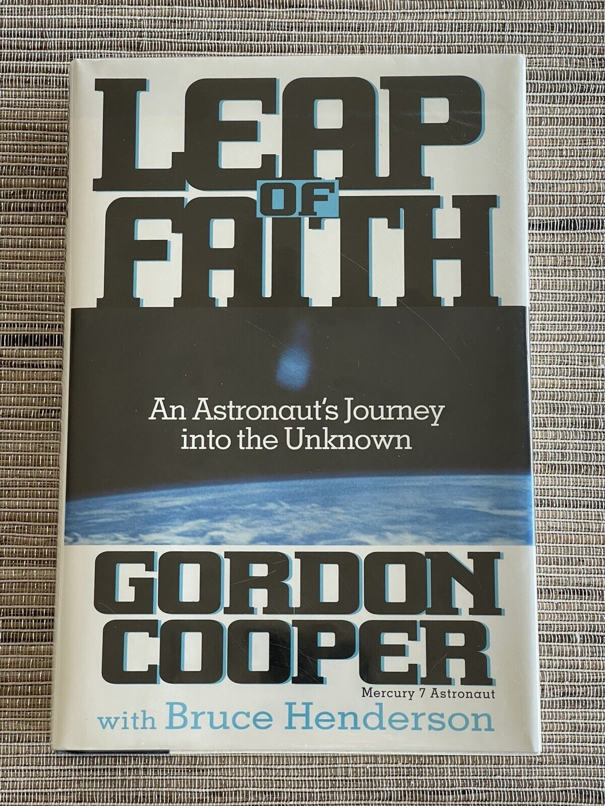 Vintage book LEAP OF FAITH by Gordon Cooper -Signed- 1st Edition