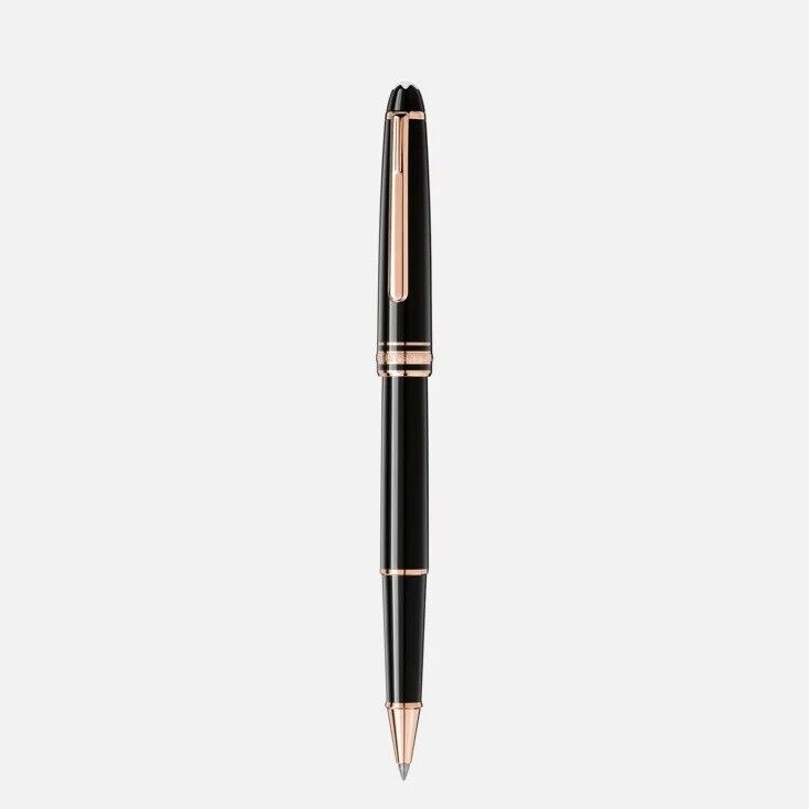 New Montblanc Meisterstuck  Classique Gold Trim Rollerball Pen Gift Collection