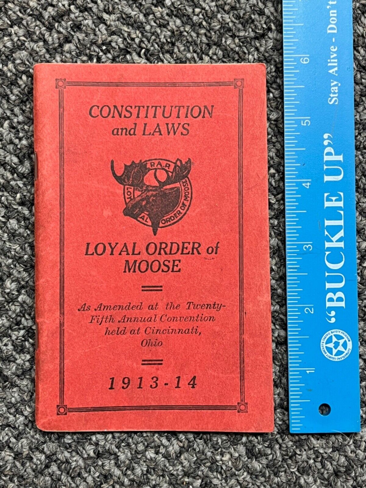 Constitution and Laws Loyal Order if Moose 1913-1914