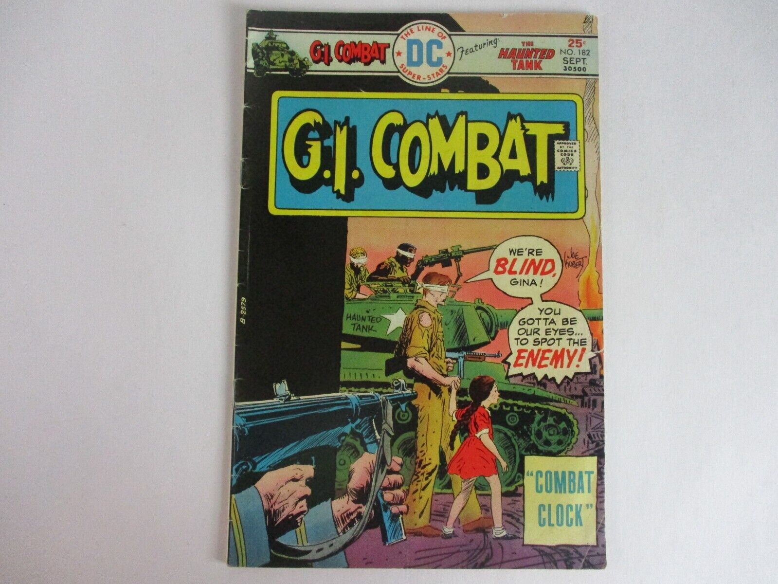 DC Comics G.I. COMBAT #182 1975 VG