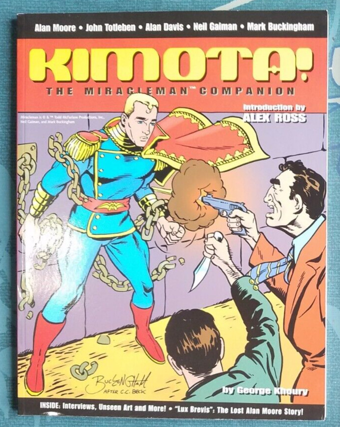 KIMOTA ~The MIRACLEMAN COMPANION BOOK TPB O.O.P.~ LOW PRINT RUN~ HTF