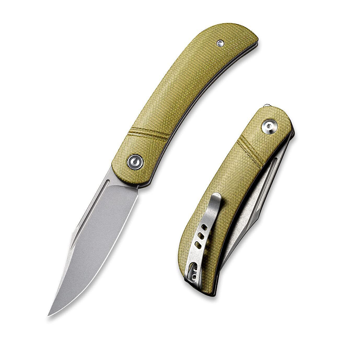 CIVIVI Appalachian Drifter Slip Joint Folding Knife, Non-Locking Pocket Knife