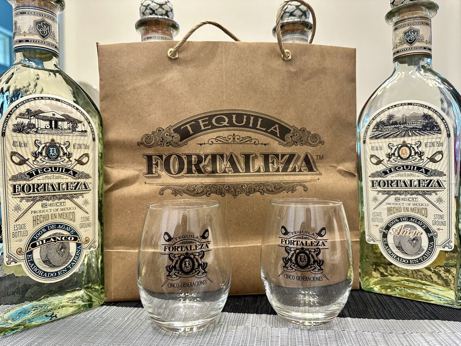 Fortaleza Tequila Neat Shot Tasting Glass