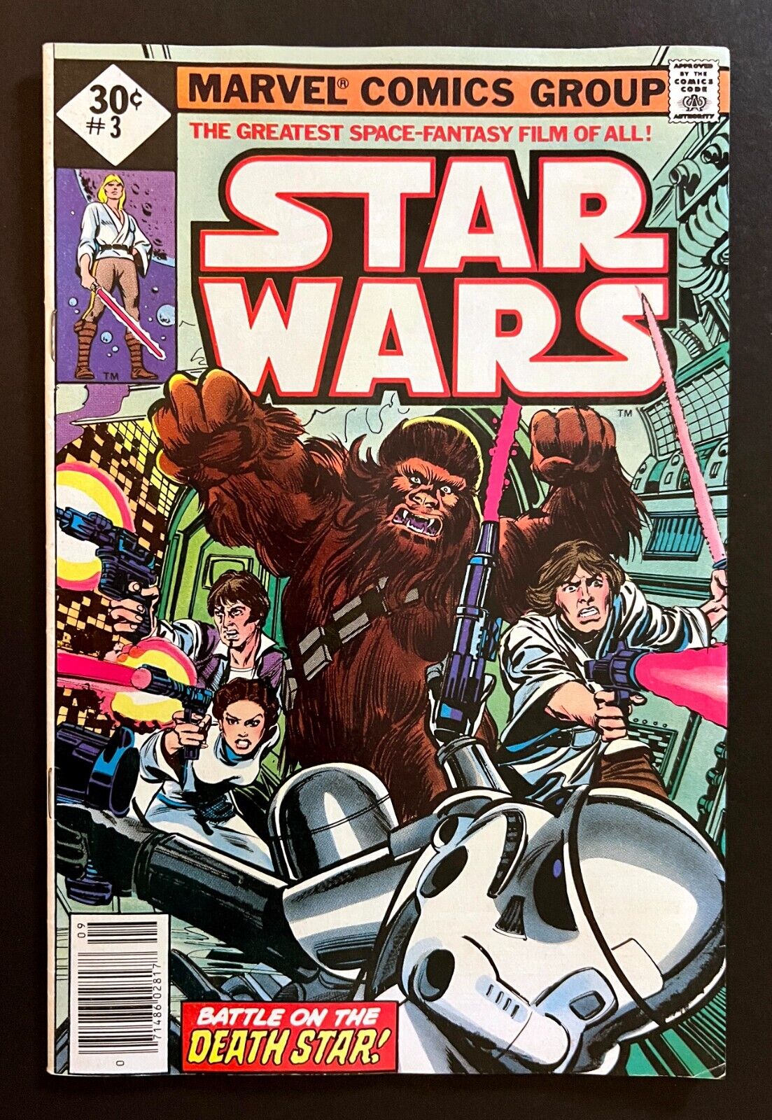 STAR WARS #3 Rare .30 Cent 1st Print Multi-Pack Variant 1st Han Solo Cover 1977