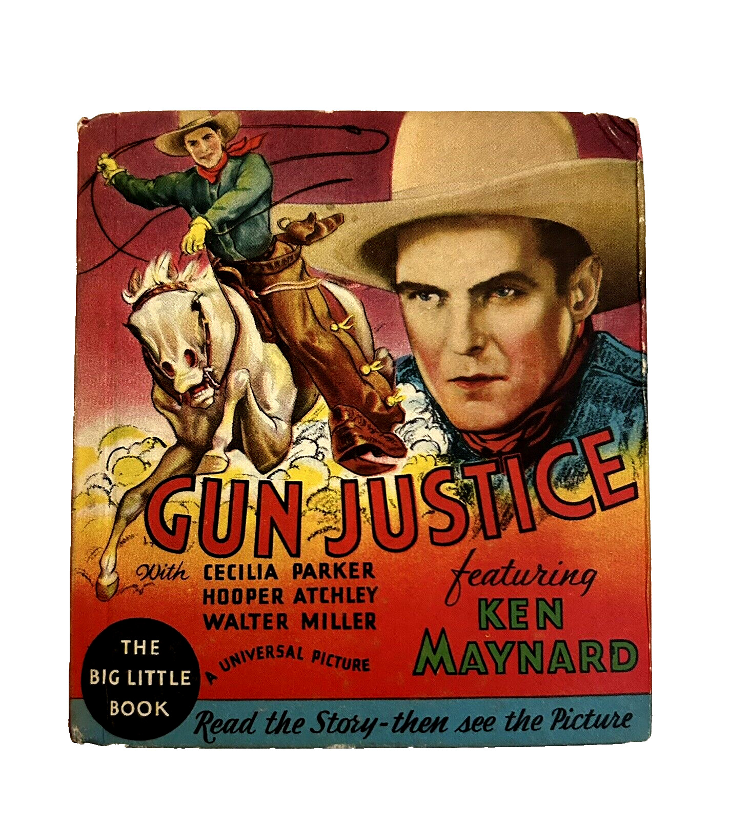 1934 Big Little Book - # 776 - Ken Maynard in GUN JUSTICE - Read the Story