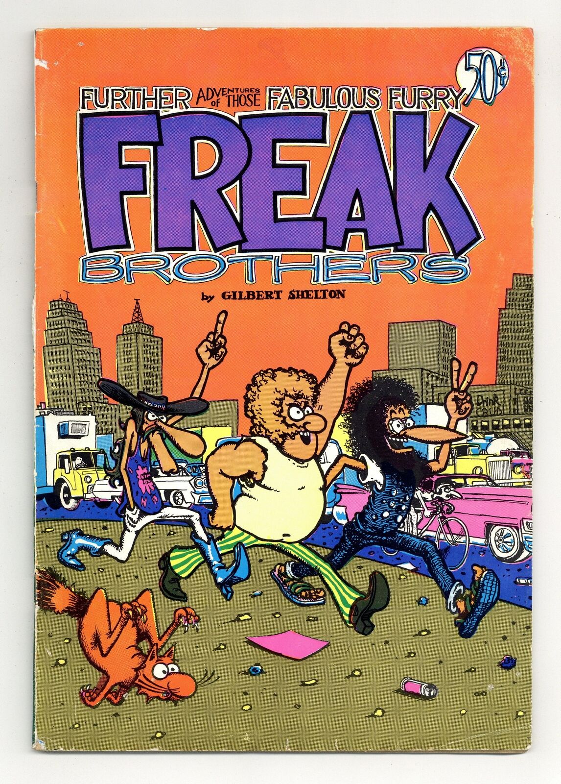 Fabulous Furry Freak Brothers #2, Printing 2B VG 4.0 1972