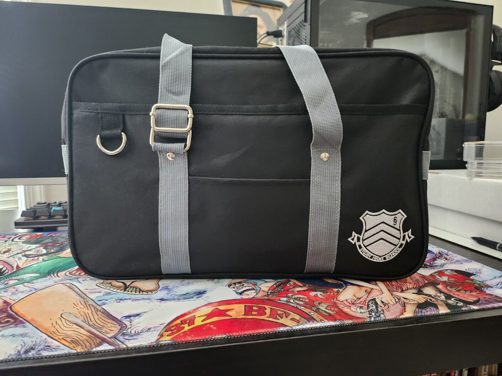Anime Persona5 Japanese Uniform Student School Bag Handbag Bookbag Cosplay 