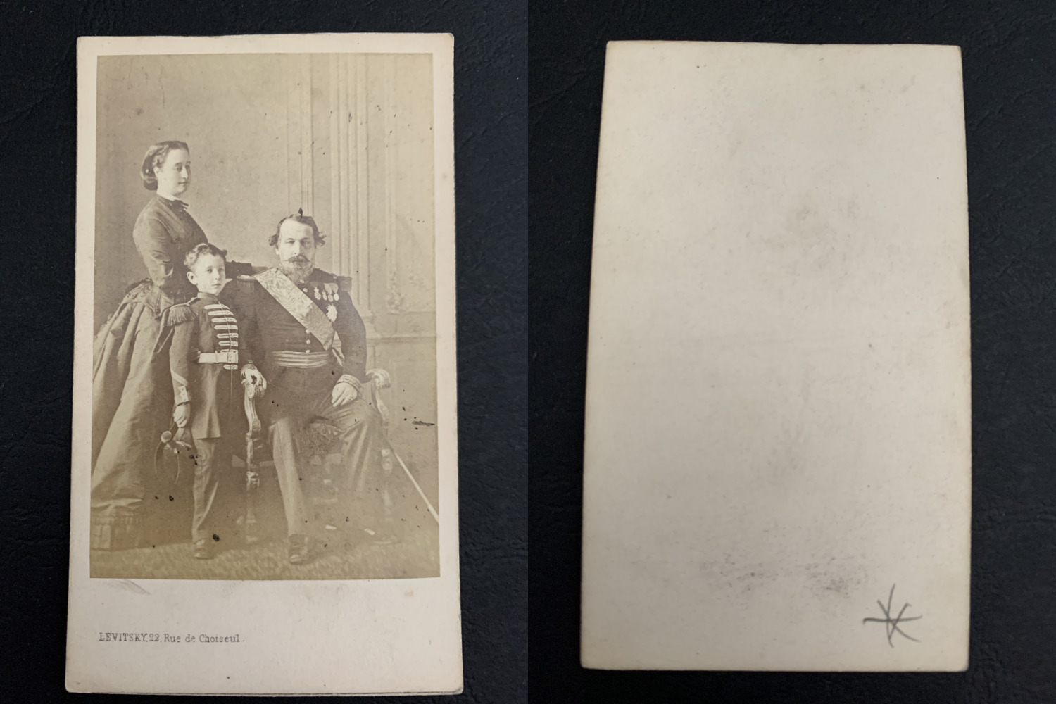 Levitsky, Paris, Napoleon III, Empress Eugenie and Their Son the Prince