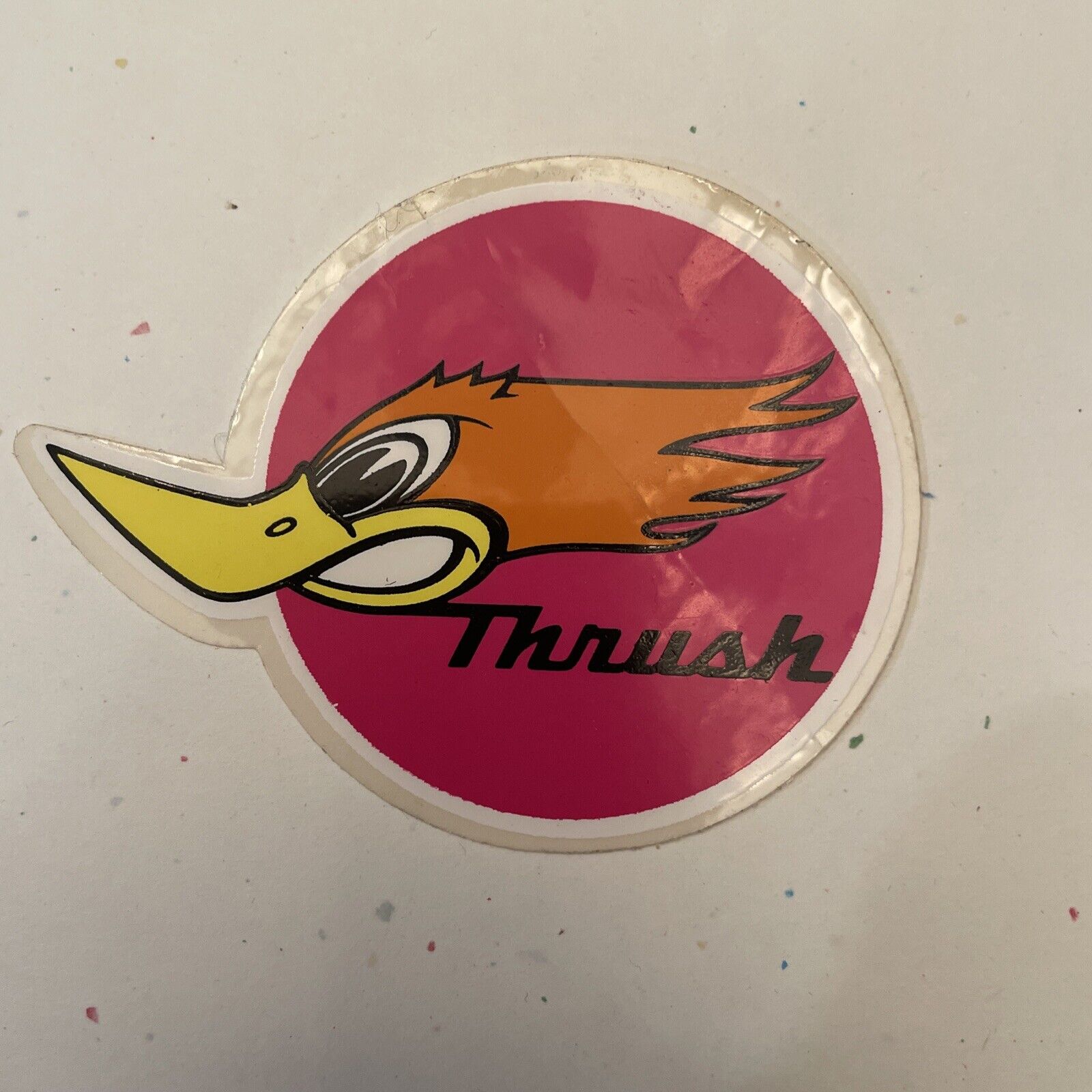 THRUSH Glasspack Mufflers - Original Vintage 1960\'s 70\'s Racing Decal/Sticker  