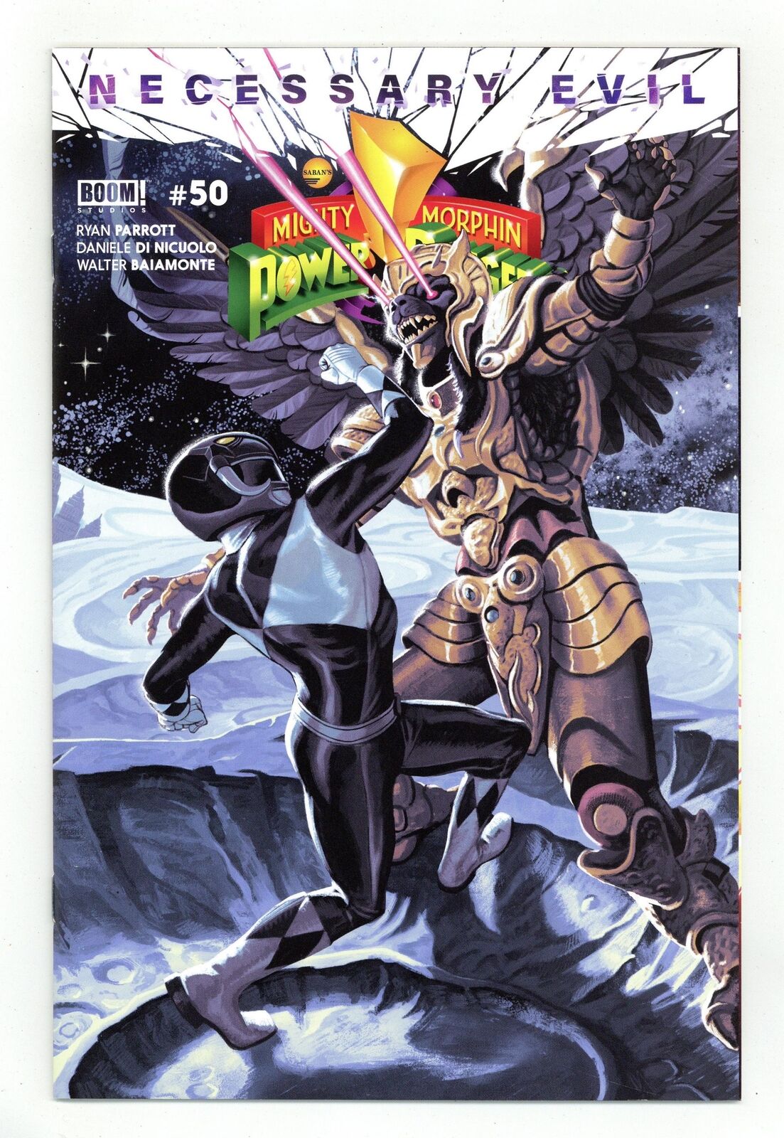 Mighty Morphin Power Rangers #50TORPEDO.BLACK.A VF 8.0 2020