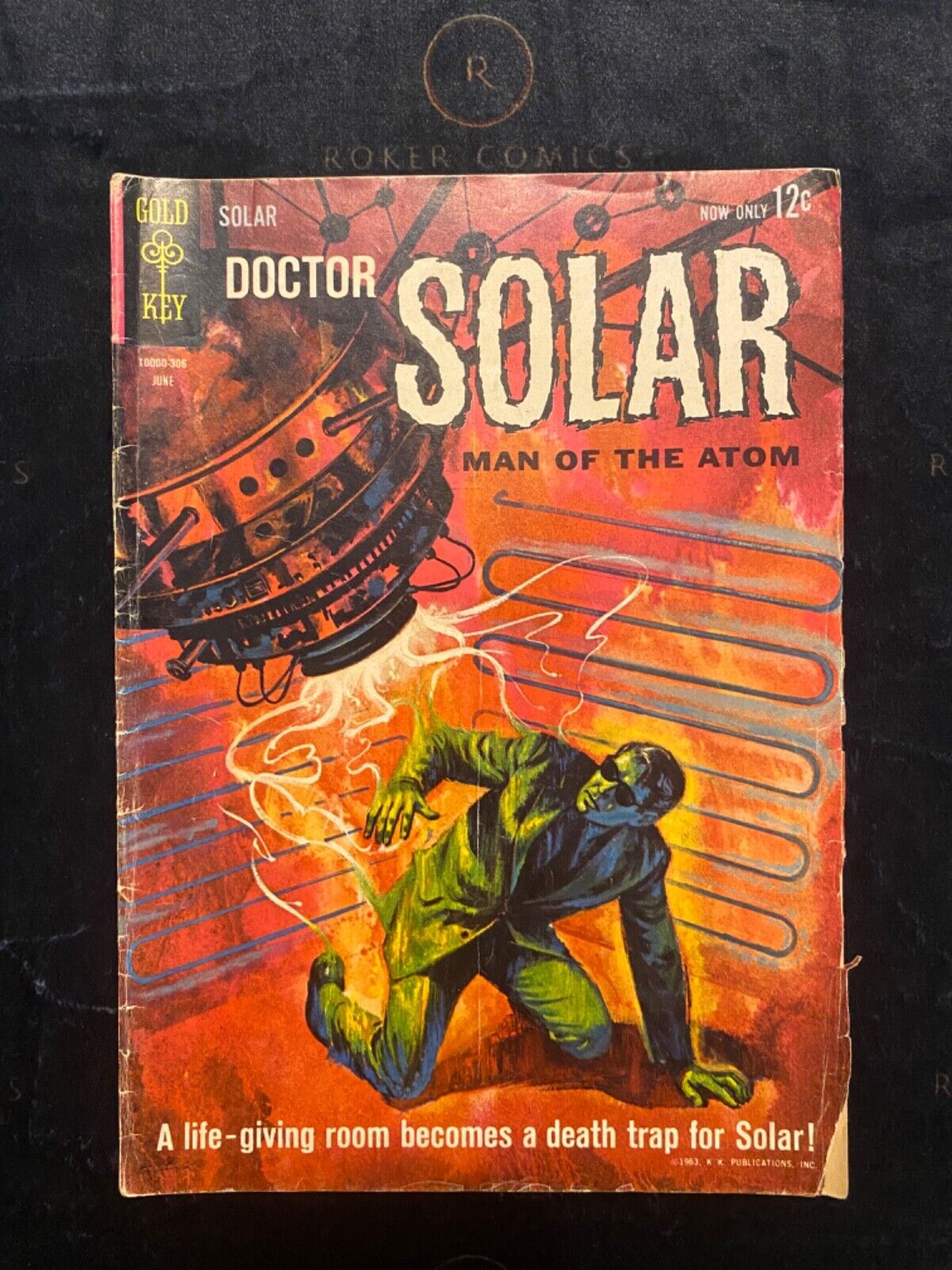 Rare 1963 Doctor Solar, Man Of The Atom #4