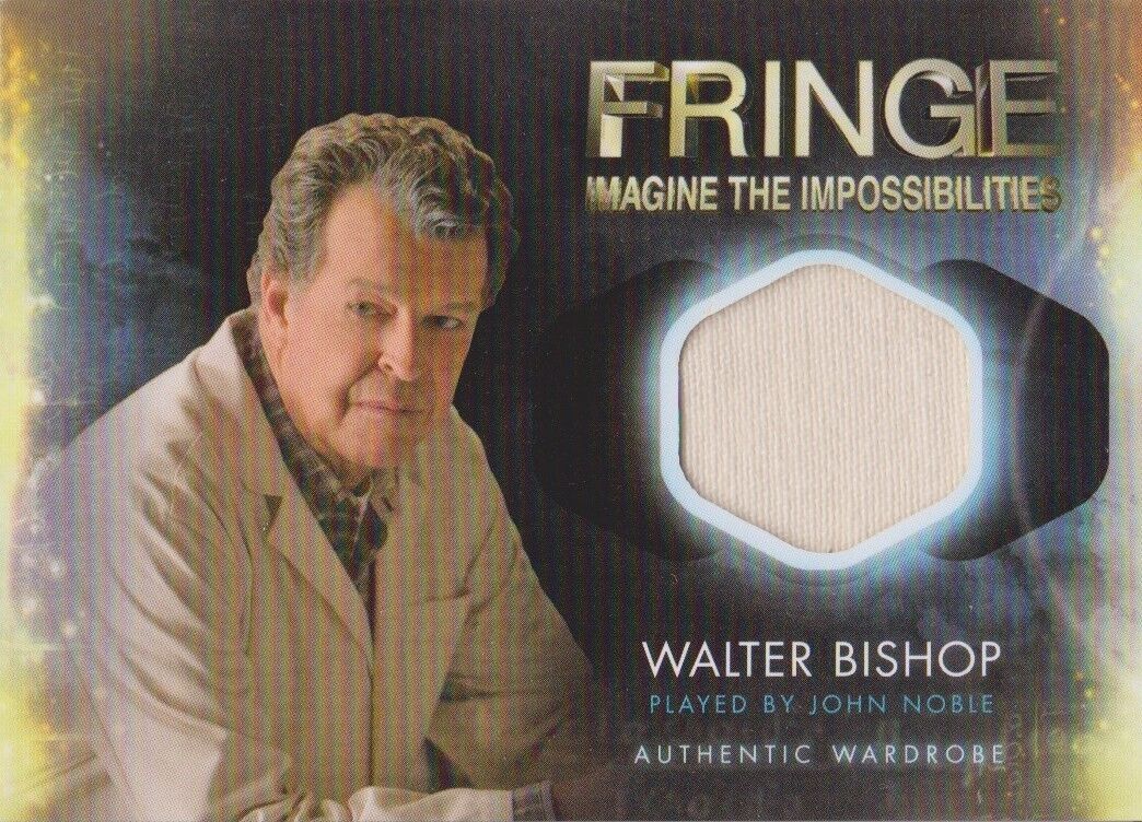 2012 FRINGE SEASONS 1&2 JOHN NOBLE AS WALTER BISHOP WARDROBE CARD M15 DENETHOR