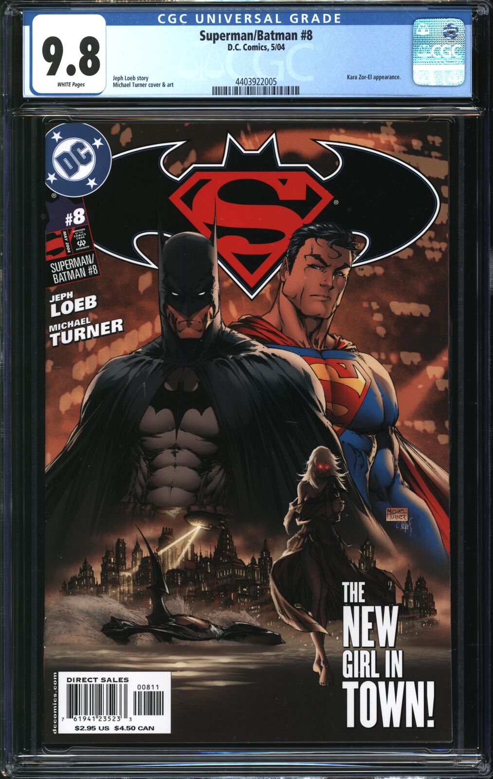 Superman/Batman (2003) #8 CGC 9.8 NM/MT