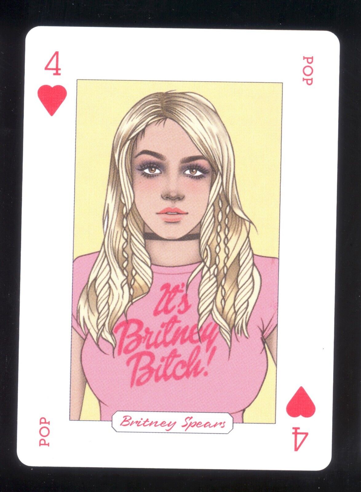 Britney Spears Music Genius Playing Trading Card 2018 Mint Condition