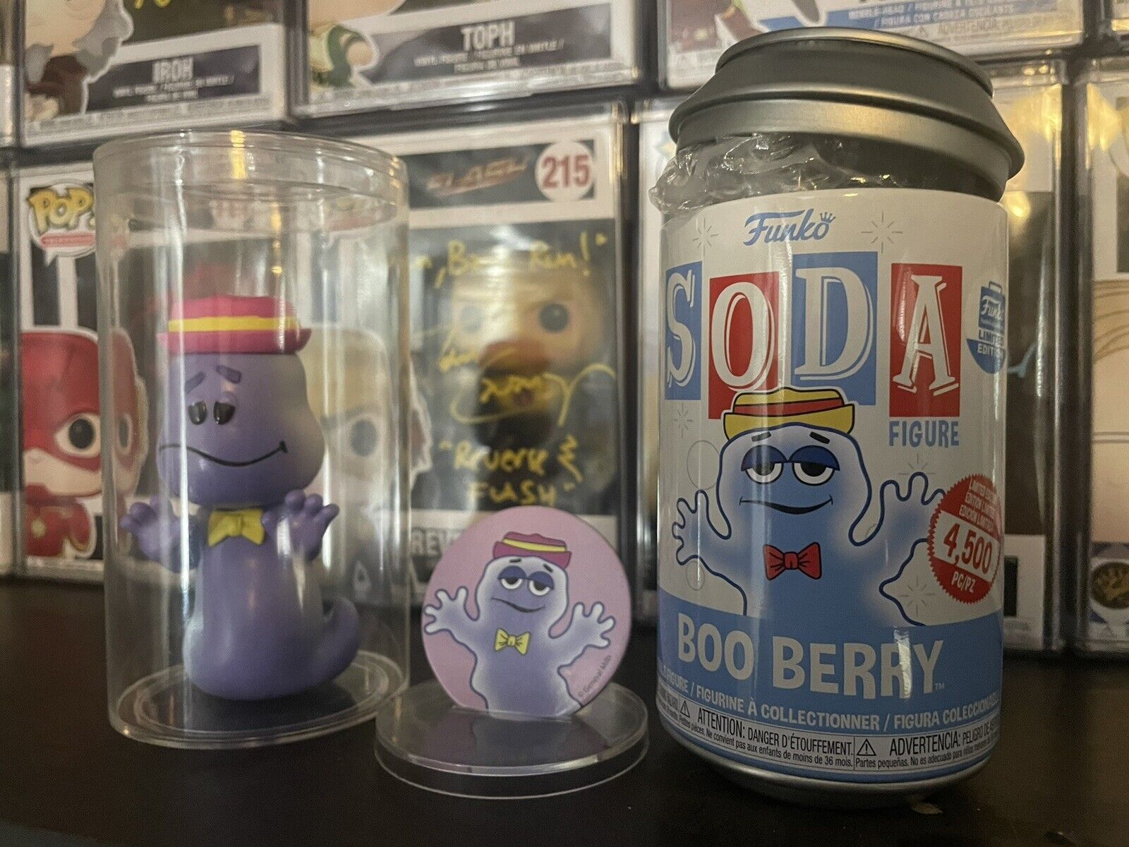 Funko Vinyl SODA: Ad Icons - Boo Berry (Chase) - Exclusive With Protective Case