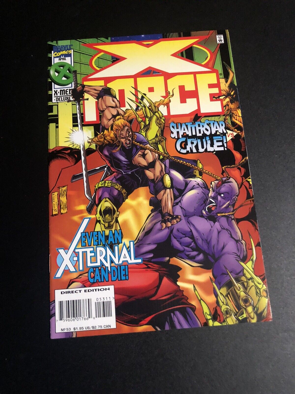X-Force #53 Deluxe Marvel Comic Books