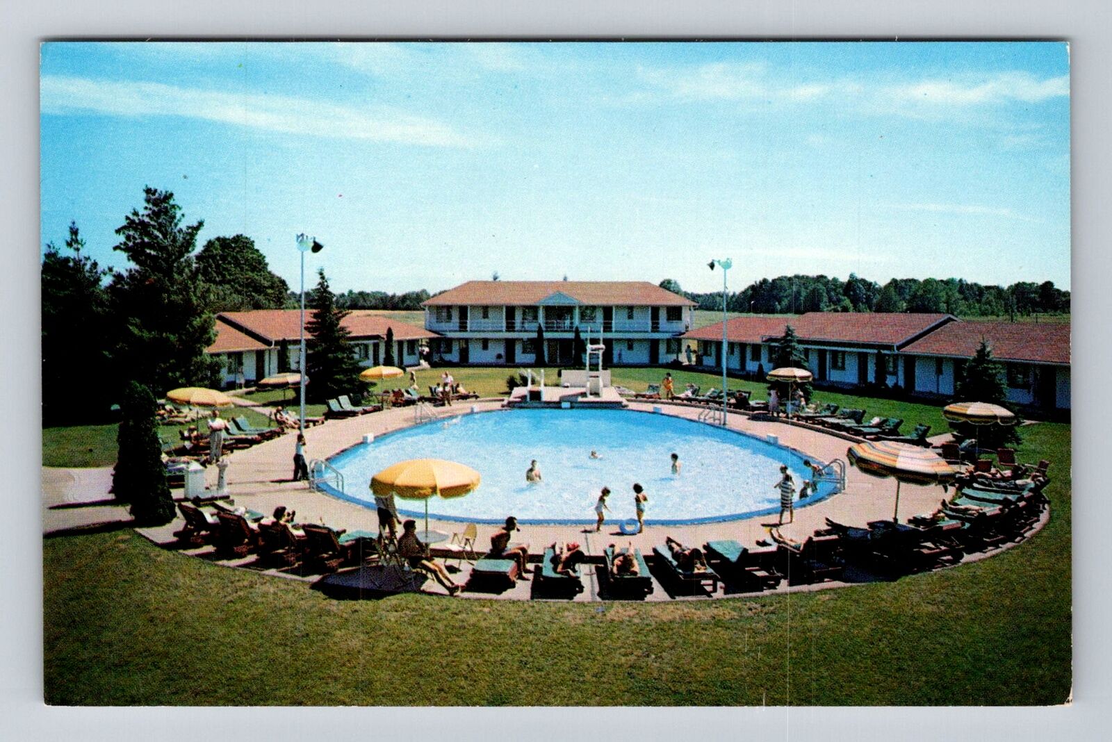 South Haven MI-Michigan, Fidelman\'s Resort Advertising, Vintage Postcard