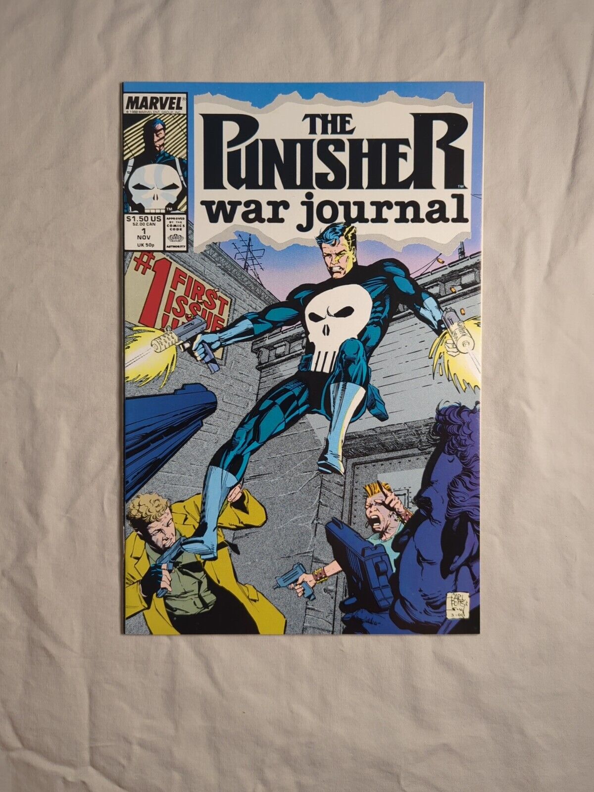 Marvel Comics Punisher War Journal #1 (1988)