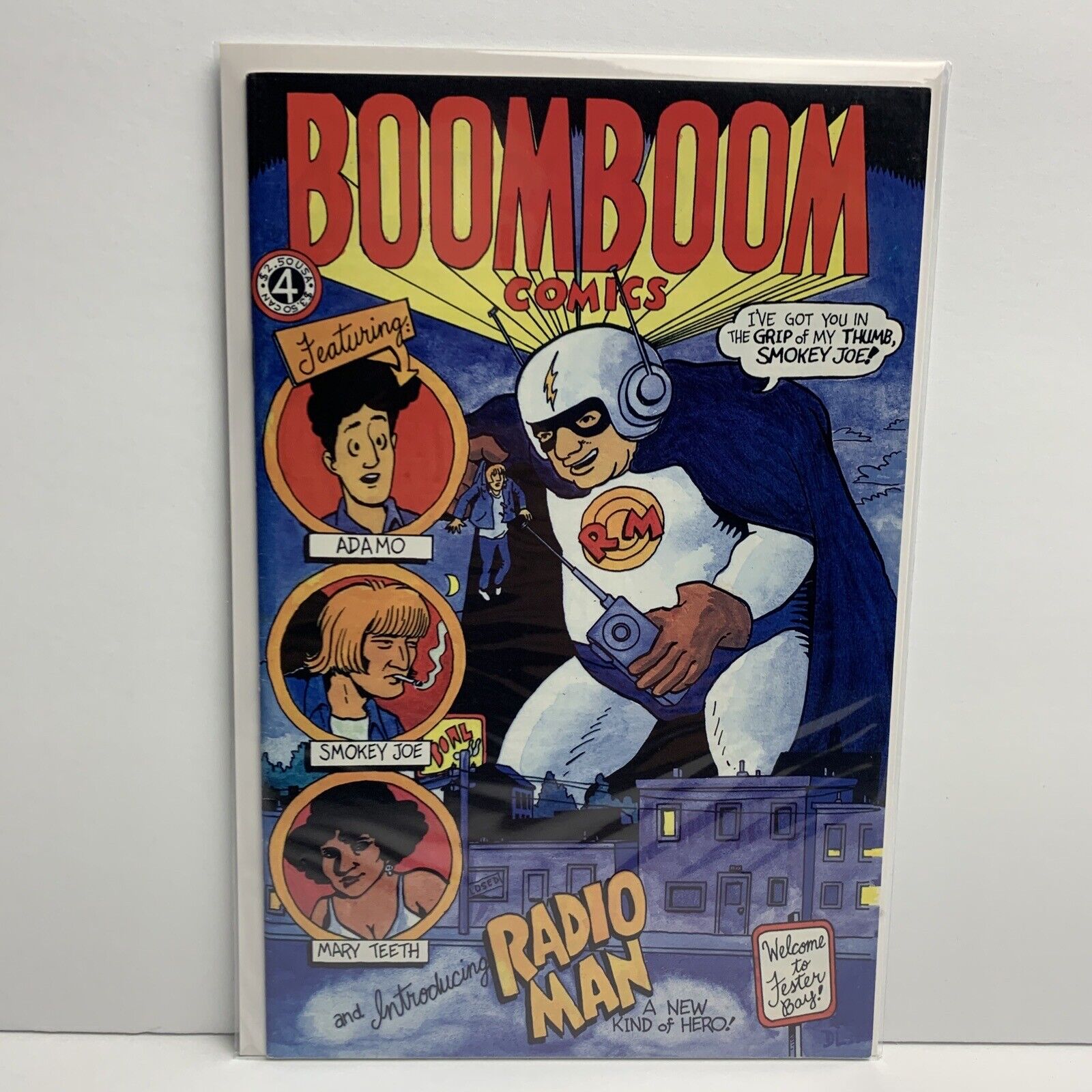 Boom Boom Comics #4 Radio Man