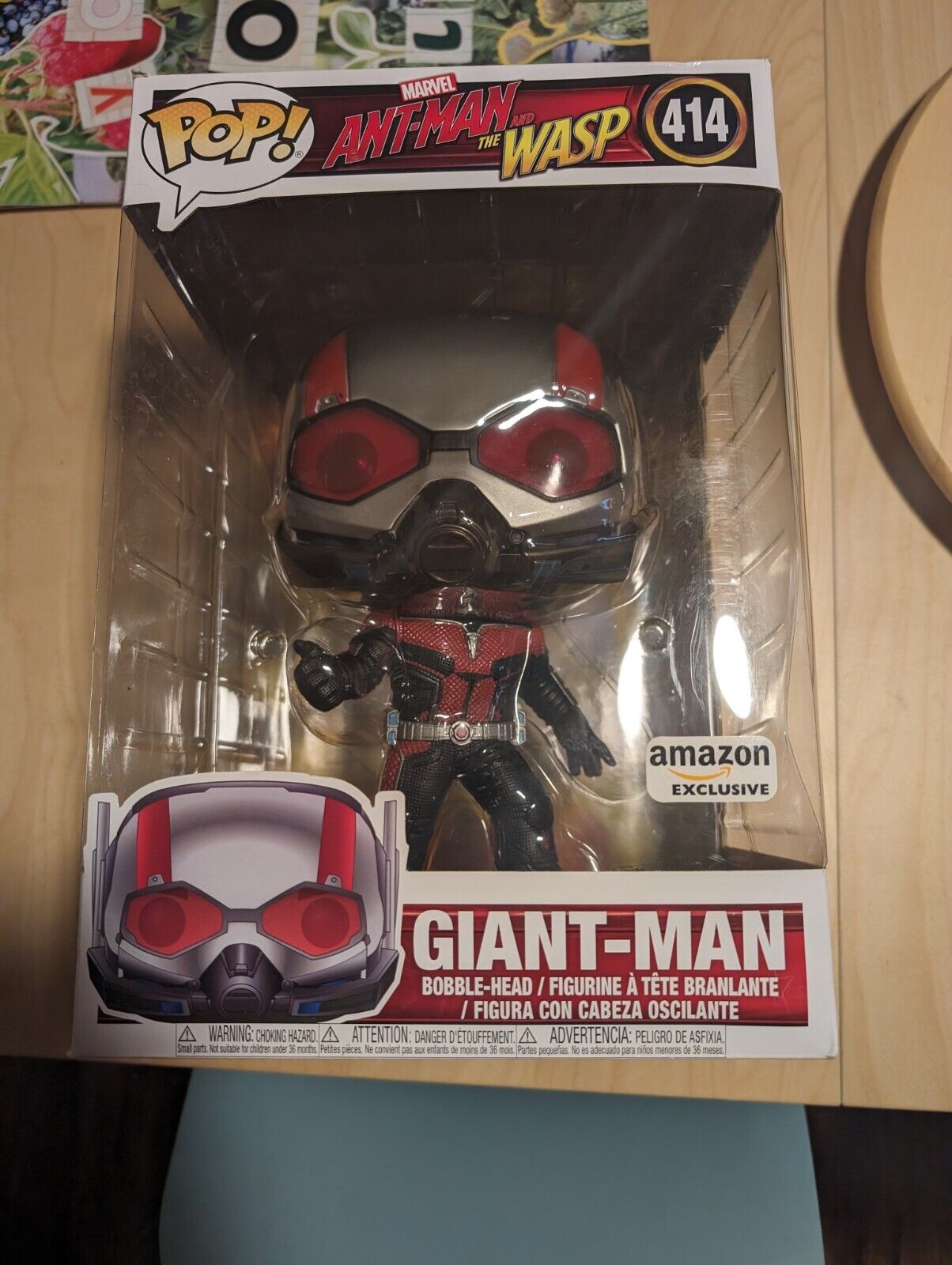 Giant-Man 414 Amazon Exclusive Ant-Man and The Wasp Funko POP