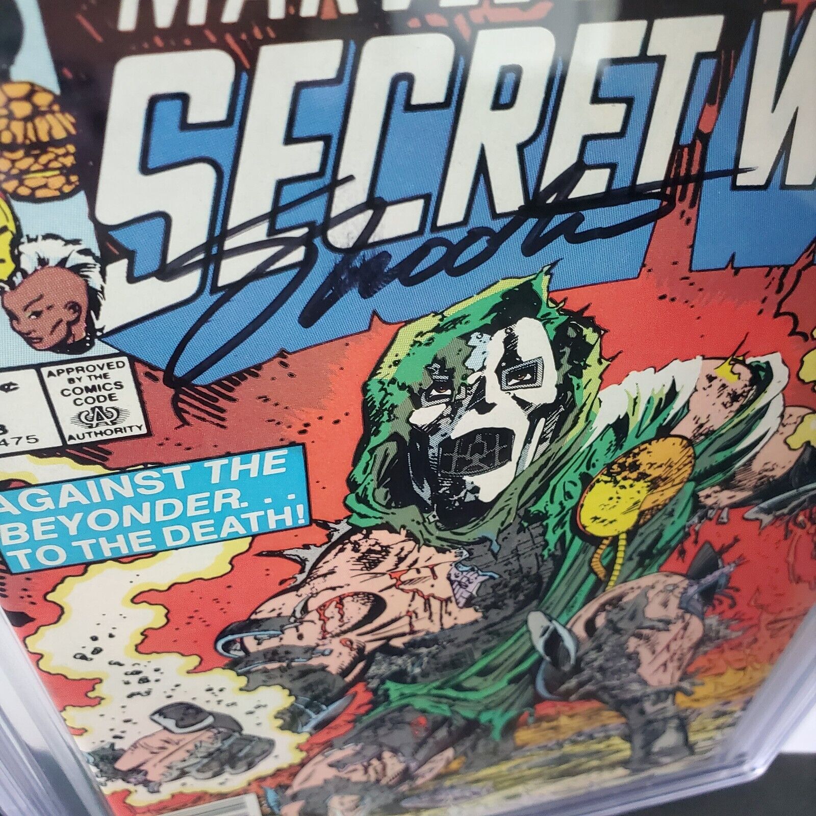 Marvel Super Heroes Secret Wars #10N Newsstand Variant CBCS 9.6 1985 White Pages