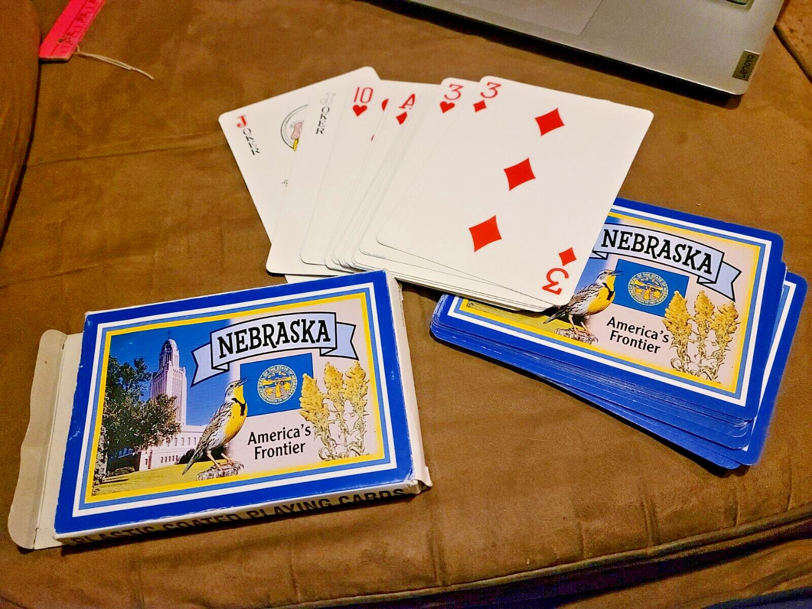 Nebraska America’s Frontier Oversize Playing Cards