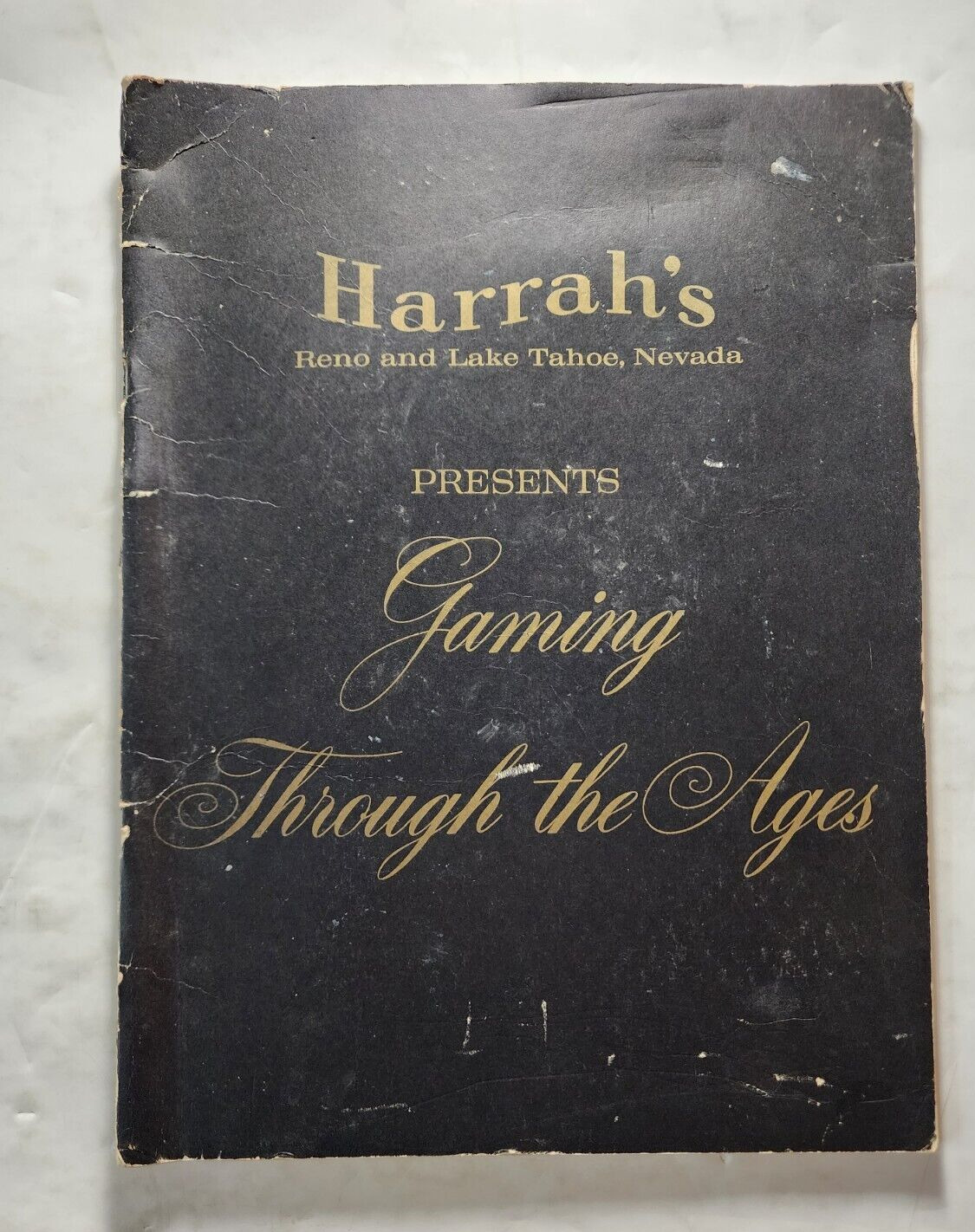 1961 HARRAH\'S Gaming Through the Ages Calendar - Reno, Lake Tahoe, Nevada