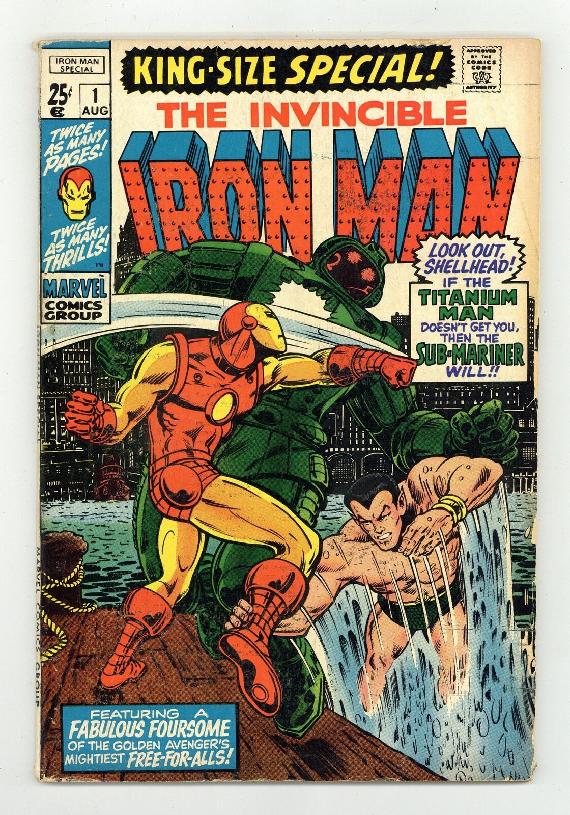 Iron Man Annual #1 VG 4.0 1970