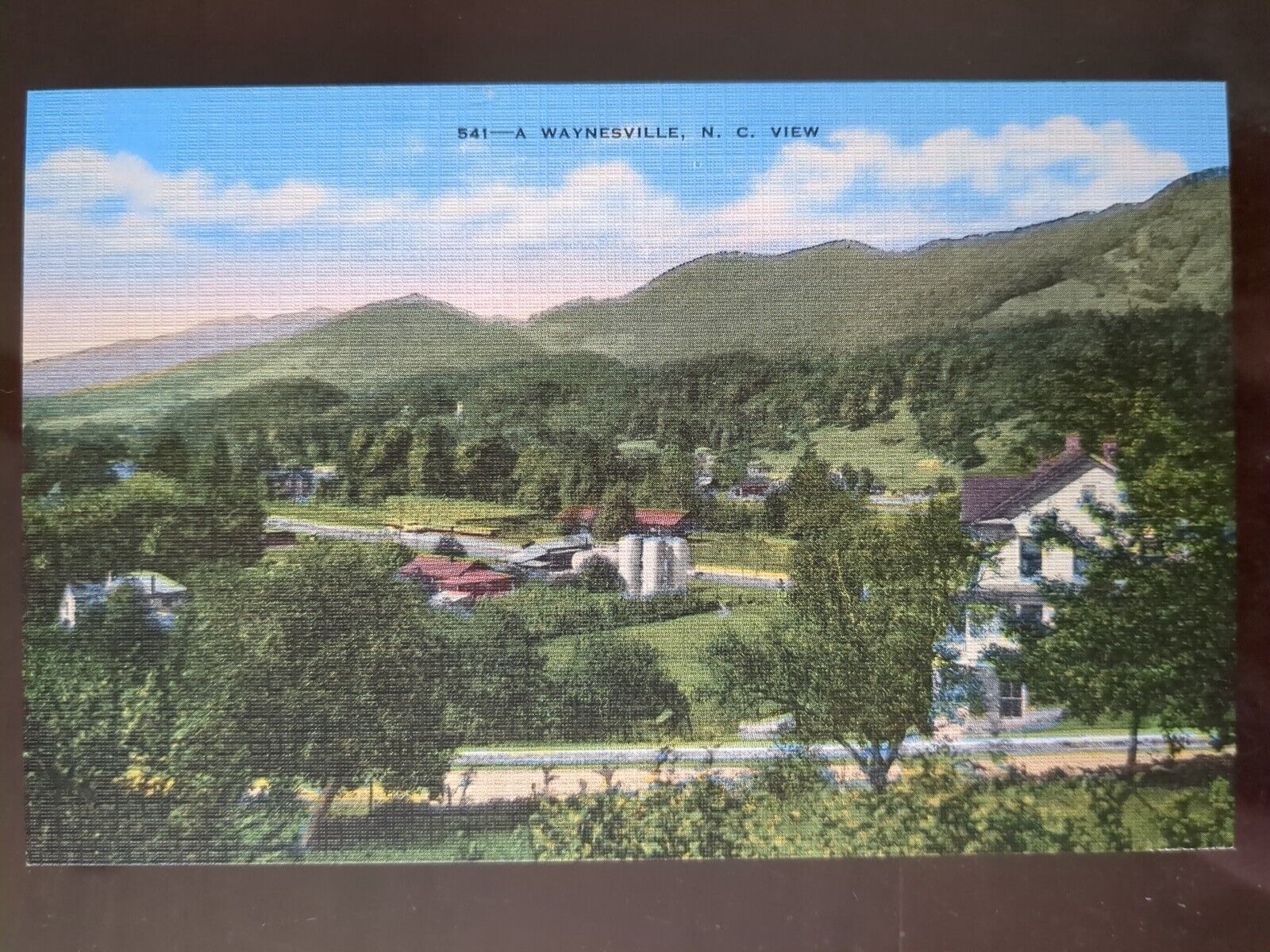 A Waynesville, NC View - 1930s-50s, Rough Edges