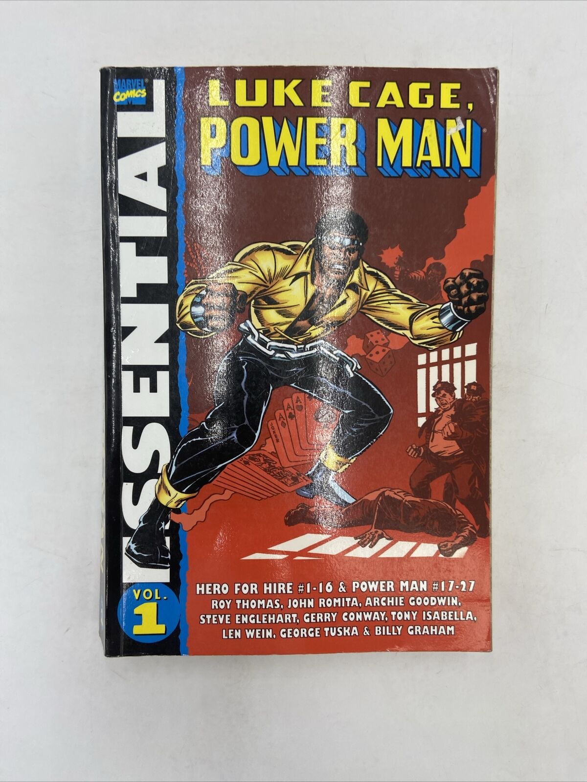 Essential Luke Cage, Power Man Trade Vol. 1, Roy Thomas￼ (1st* Printing)