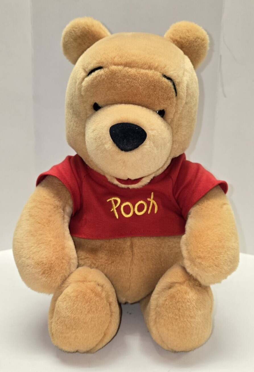 VTG Walt Disney Company Winnie the Pooh Plush Stuffed Bear with Pooh Shirt