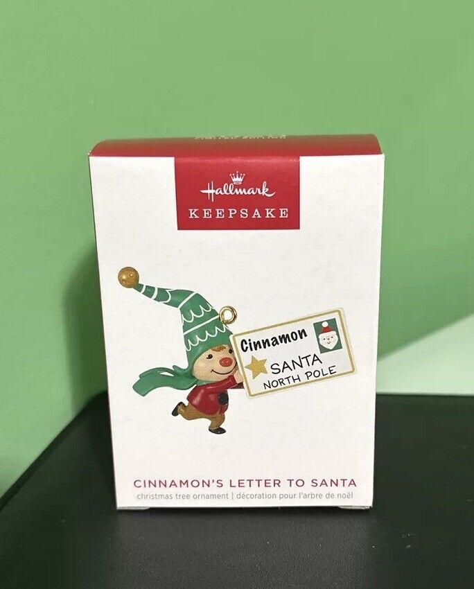 2023 Hallmark Cinnamon's Letter to Santa Limited Companion to 2023 Gnome New
