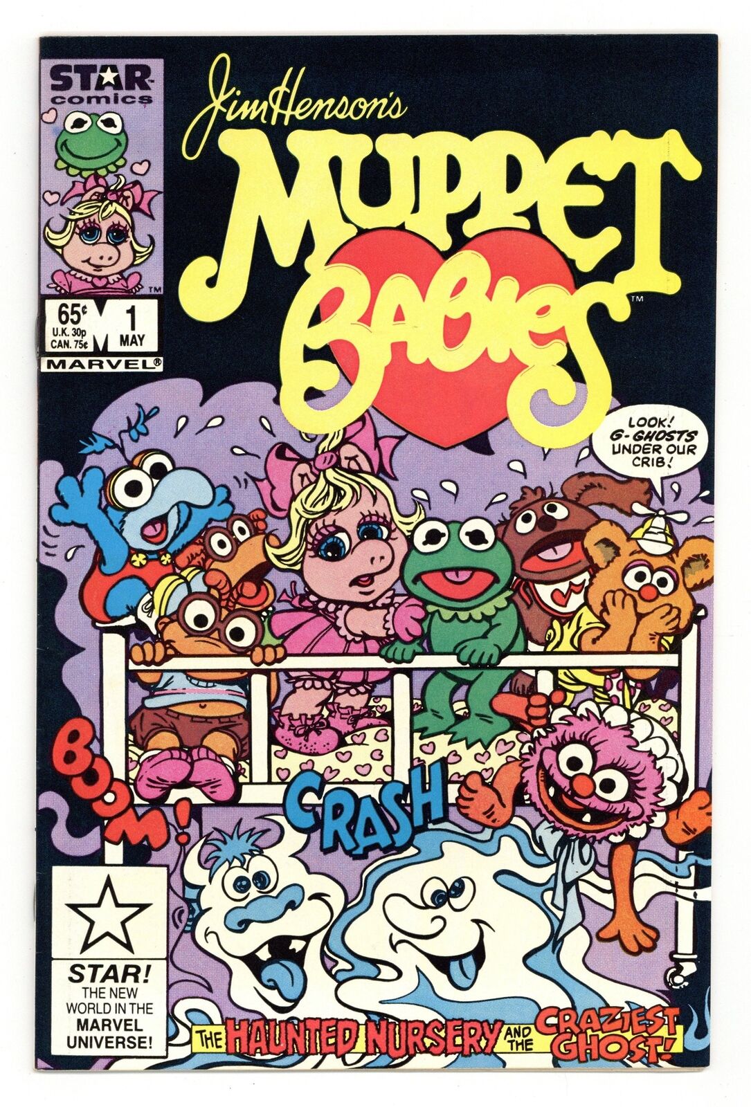 Muppet Babies #1 VF 8.0 1985