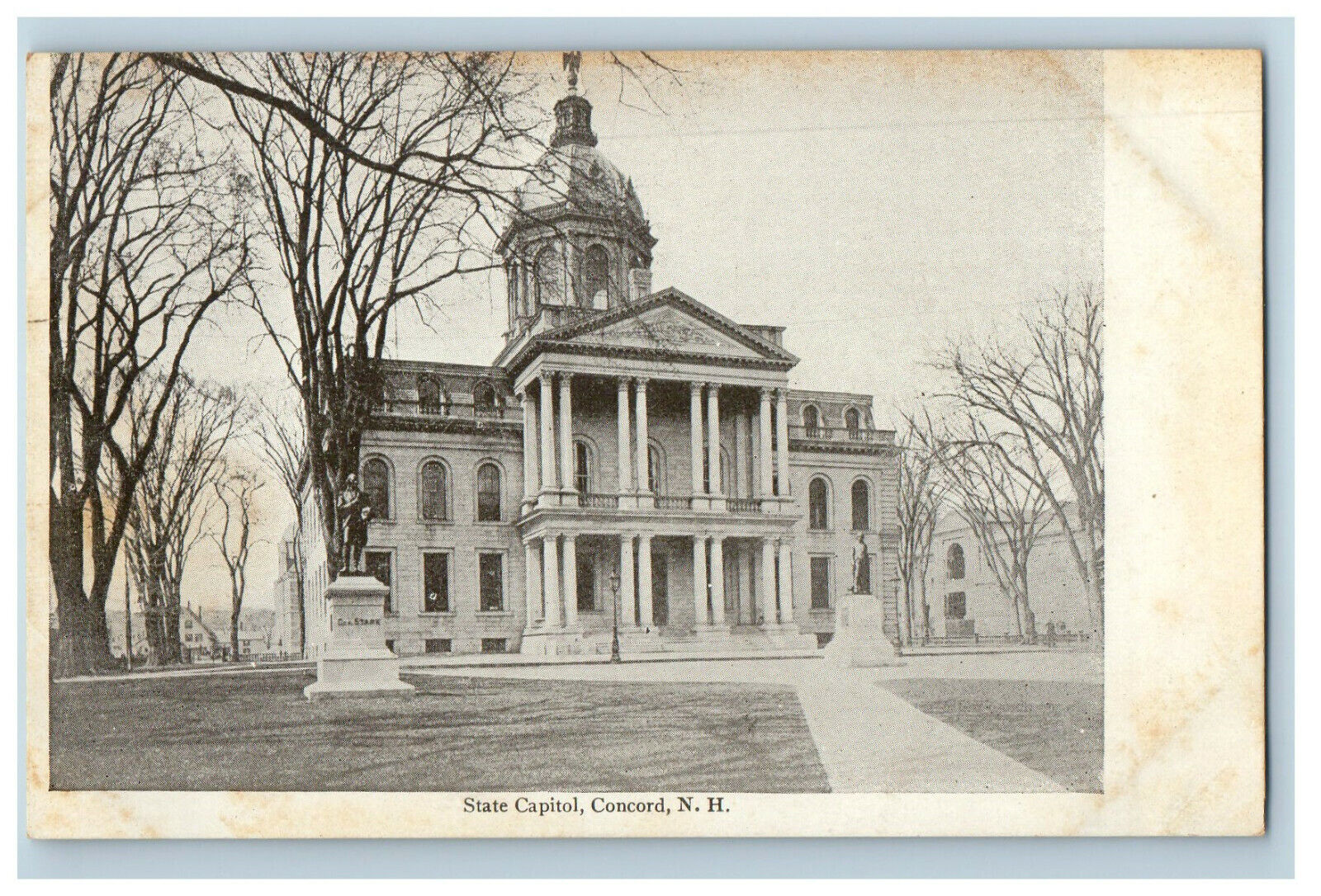 c1905s State Capitol Concord New Hampshire NH Unposted Postcard