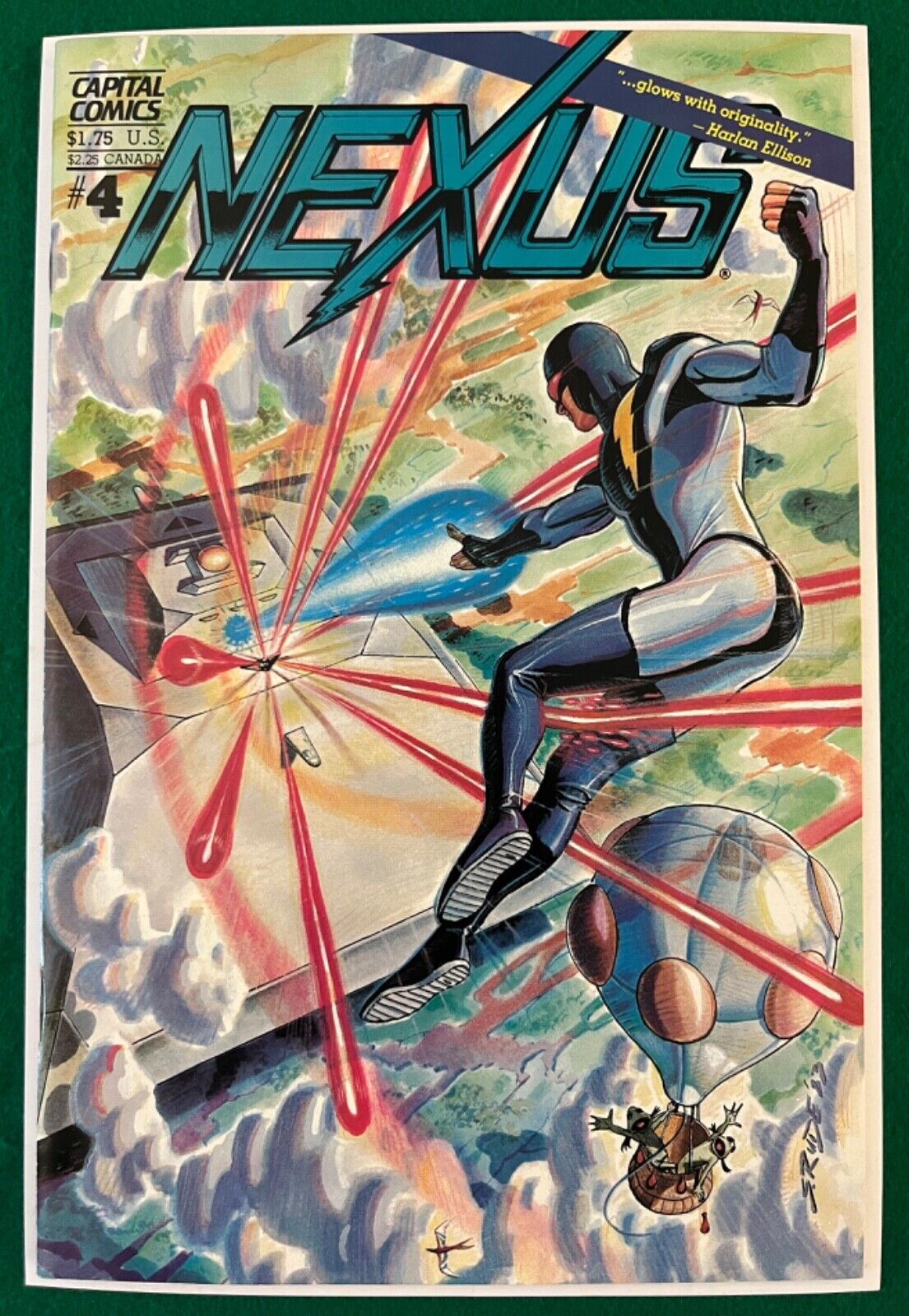 Capital Comics Nexus Vol. II #4 November 1983 (VF-NM)