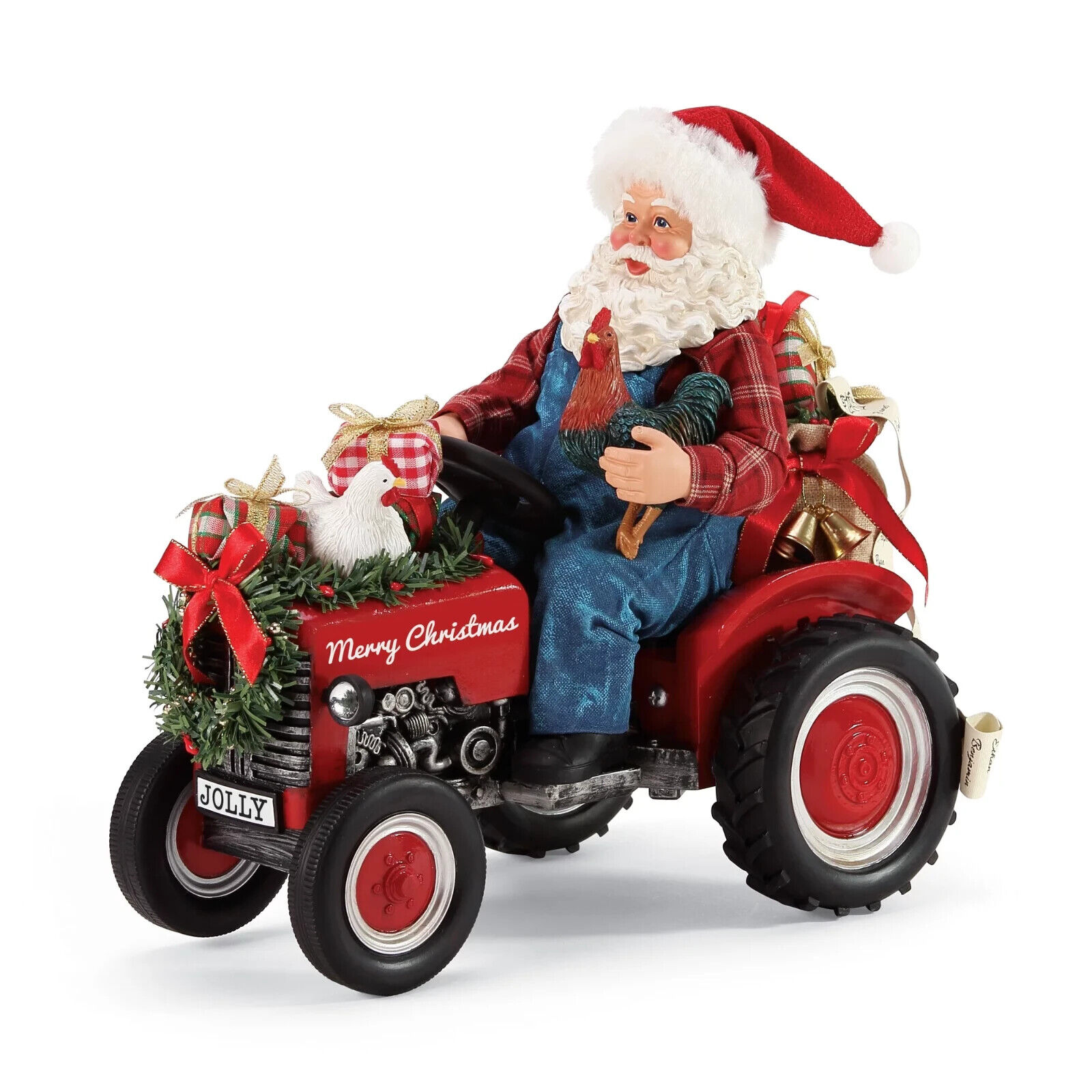 Dept 56 Possible Dreams COUNTRY LIVING  SANTA DRIVING TRACTOR 6006028 NEW IN BOX