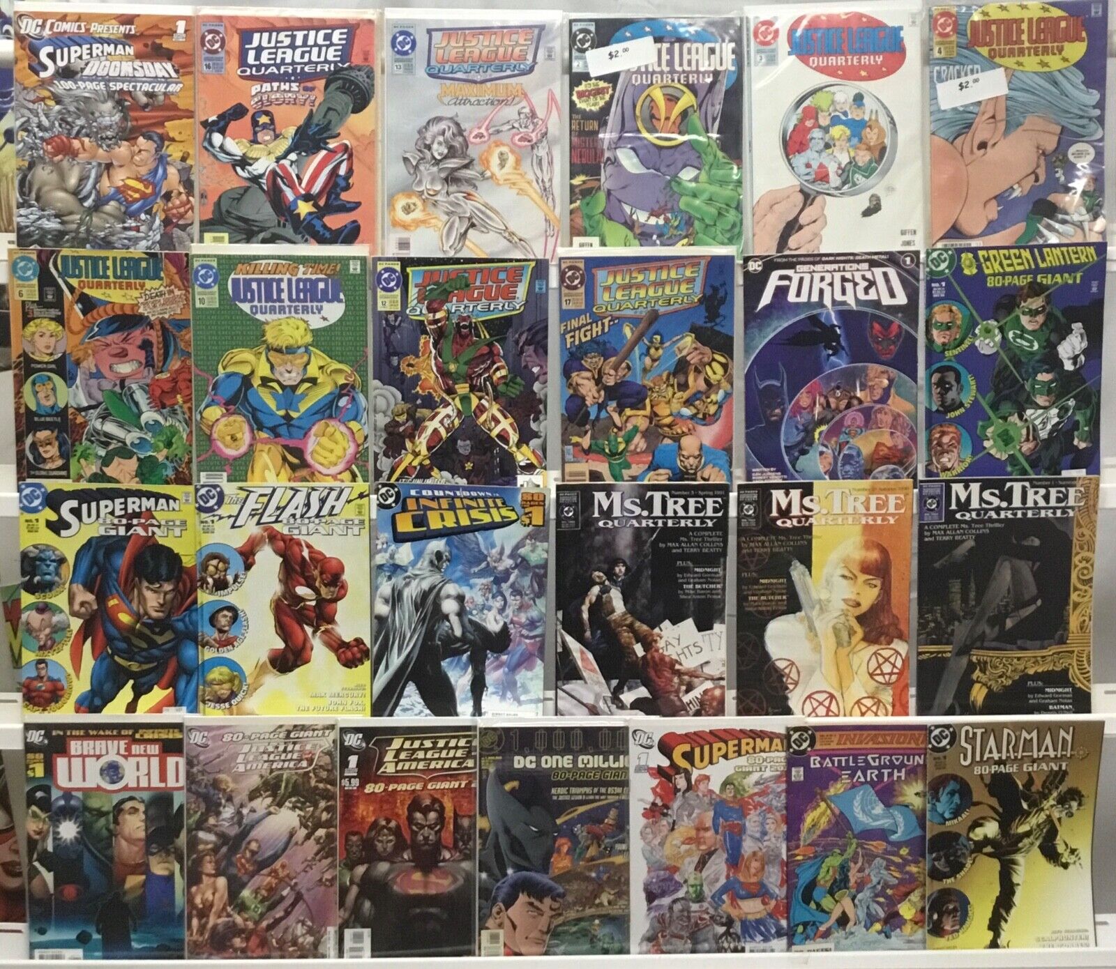 DC Comics - 80-100 Pg Giants Comic Book Lot of 25 - JLA, Superman, Flash